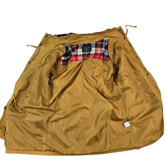 Womens Love Tree Jacket Size Medium Mustard Utility Cotton Lined - Picture 3 of 7